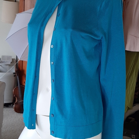 August Silk cardigan silk blend - Picture 1 of 4